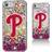 Strategic Printing Philadelphia Phillies iPhone 6/6s/7/8 Sparkle Logo Gold Glitter Case