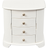Mele & Co Kaitlyn Upright Musical Jewelry Box - White