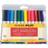 086408 Non-Toxic Watercolor Marker, Chisel Tip, Assorted Colors, Pack 12