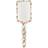 The Vintage Cosmetic Company Rectangular Paddle Hair Brush Floral
