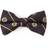 Eagles Wings Oxford Bow Tie - Bruins