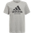 adidas Kid's Soccer Logo Tee - Medium Grey Heather (HA0921)
