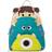 Loungefly Pixar Monsters Inc Boo Mike Sully Cosplay Mini Backpack - Pink/Blue