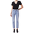 Agolde Riley High Rise Straight Crop Jeans - Shiver