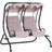 OutSunny 2 Seater Swing Seat Beige