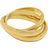 Adornia Interlocking Rings - Gold