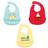 Hudson Silicone Bibs Tacos 3-pack
