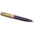 Parker 51 Deluxe Plum and Gold Ballpoint Pen