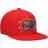 Mitchell & Ness Philadelphia 76ers English Dropback Snapback Hat - Red
