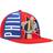 Mitchell & Ness Philadelphia 76ers Hardwood Classics Big Face Callout Snapback Hat - Red