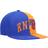 Mitchell & Ness New York Knicks Half and Half Snapback Hat Men - Royal/Orange
