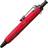Tombow Ballpoint AirPress Pen Red Barrel Bk PK1