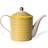 Pols Potten Chess Yellow Teapot