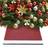 vidaXL skjuler til 48x48x25 cm rød og hvid Christmas Tree Stand
