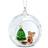 Swarovski Ball Ornament, Christmas Scene Christmas Tree Ornament