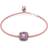 Swarovski Dulcis Necklace - Pink/Purple