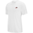Nike Sportswear Club T-shirt - White/Black/University Red