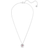 Swarovski Eternal Flower Pendant Necklace - Silver/Transparent/Pink