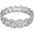 Swarovski Hyperbola Wave Choker Necklace - Silver/Transparent