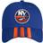 adidas New York Islanders Locker Room Three Stripe Adjustable Cap - Royal