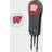 Team Effort Wisconsin Badgers Switchblade Repair Tool & Two Ball Markers