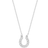 Swarovski Towards Horse Shoe Necklace - Silver/Transparent