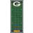 Fathead Green Bay Packers Removable Growth Chart