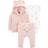 Carter's Baby's Terry Little Cardigan Set 3-pack - Pink/White (V_1N688610)