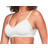 Warner's No Side Effects Back Smoothing Contour Bra - White
