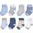 Touched By Nature Organic Cotton Socks 8-pack - Tan & Light Blue (10766403)