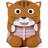 Affenzahn Large backpack cat brown AFZ-FAL-001-037
