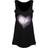 Grindstore Womens/Ladies Celestial Moon Floaty Vest Top (Black)