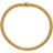 John Hardy Classic Chain Bracelet - Gold/White Diamond
