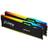 Kingston Fury Beast RGB Black DDR5 5200MHz 2x32GB (KF552C40BBAK2-64)