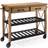 Crosley Furniture Roots Kitchen Cart Trolley Table 45.7x106.7cm
