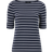 Lauren Ralph Lauren Women's striped T-shirt with French sleeves, Multicoloured