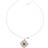 Guess Necklace - Silver/Transparent/Brown