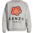 Kenzo Poppy Graphic Crewneck Sweatshirt - Pearl Grey