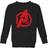 Marvel Avengers Endgame Shattered Logo Kids' Sweatshirt 11-12