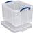 Really Useful Boxes Plastic Storage Box 35L