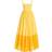 Staud Brigitte Colorblocked Open-Back Maxi Dress Goldieper Simmon