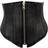ZADO Leather Waist Cincher Corset Black XL