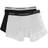 Emporio Armani Men's Mens Knit Pack Boxe Plain Boxer Shorts, Blu-Bianco