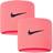 Nike Swoosh Wristbands - Pink Gaze/Oil Grey
