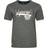 Superdry Vintage Script Style College T-Shirt - Rich Charcoal Marl