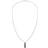 Tommy Hilfiger Engraved Chain Necklace - Silver