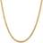 Primal Gold Semi-Solid Anchor Chain Necklace - Gold