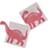 Ginger Ray Paper Napkins Servietter Party Like A Dinosaur Pink 16-pack