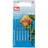 Prym Embroidery Needles Chenille Sharp Point No. 24 Silver col with Gold Eye 0.80 x 37 mm