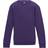 AWDis Kid's Plain Crew Neck Sweatshirt - Purple